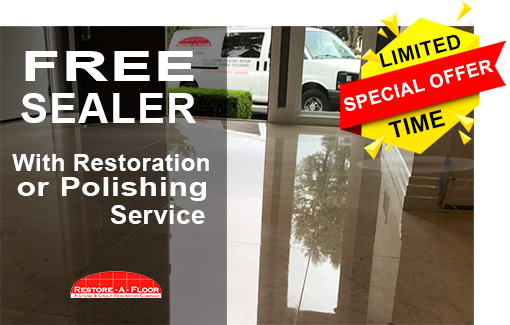 Free Sealer - Tile and grout cleaning and stone restoration services