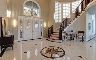 Stone Floor Damage & Discoloration that Can be Revived and Shined